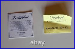 Hummel Silent Night Candleholder Christmas Germany Nativity #54 Goebel withBox