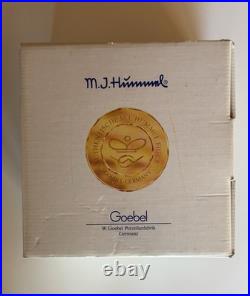 Hummel Silent Night Candleholder Christmas Germany Nativity #54 Goebel withBox