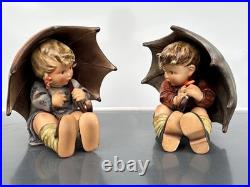 Hummel Umbrella Boy / Girl 8 Figurines made by Goebel Germany