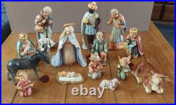 Hummel W. Goebel nativity 13 piece set #214 jumbo sizes Hummel W. Goebel nativity 13 piece set #214 jumbo sizes
