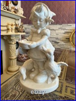 Hummel White Figurine Hum 197/1 Working Pattern with Archival Pattern Seal