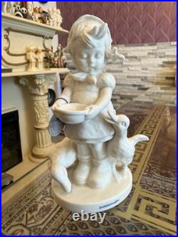 Hummel White Figurine Hum 197/1 Working Pattern with Archival Pattern Seal
