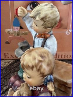 Hummel Wishes Come True # 2025/A Exclusive Edition 2000-2001 MIB with Wood Base