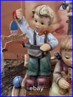 Hummel Wishes Come True # 2025/A Exclusive Edition 2000-2001 MIB with Wood Base