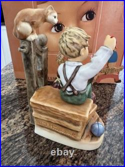 Hummel Wishes Come True # 2025/A Exclusive Edition 2000-2001 MIB with Wood Base Hummel Wishes Come True # 2025/A Exclusive Edition 2000-2001 MIB with Wood Base