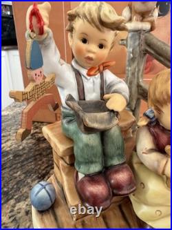 Hummel Wishes Come True # 2025/A Exclusive Edition 2000-2001 MIB with Wood Base