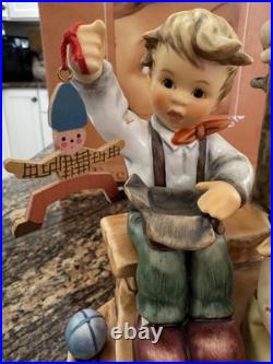 Hummel Wishes Come True # 2025/A Exclusive Edition 2000-2001 MIB with Wood Base Hummel Wishes Come True # 2025/A Exclusive Edition 2000-2001 MIB with Wood Base