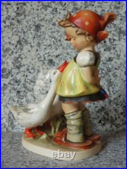 Hummel figurine Hum 47/2 Goose Girl TMK 1 Double Crown Mark largest size Hummel figurine Hum 47/2 Goose Girl TMK 1 Double Crown Mark largest size
