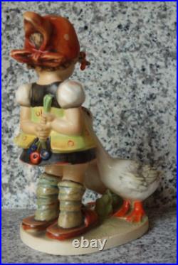 Hummel figurine Hum 47/2 Goose Girl TMK 1 Double Crown Mark largest size Hummel figurine Hum 47/2 Goose Girl TMK 1 Double Crown Mark largest size