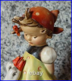 Hummel figurine Hum 47/2 Goose Girl TMK 1 Double Crown Mark largest size Hummel figurine Hum 47/2 Goose Girl TMK 1 Double Crown Mark largest size