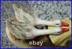 Hummel figurine Hum 47/2 Goose Girl TMK 1 Double Crown Mark largest size Hummel figurine Hum 47/2 Goose Girl TMK 1 Double Crown Mark largest size