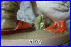 Hummel figurine Hum 47/2 Goose Girl TMK 1 Double Crown Mark largest size Hummel figurine Hum 47/2 Goose Girl TMK 1 Double Crown Mark largest size
