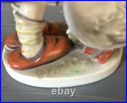 Hummel figurine Hum 47. Goose Girl TMK 1 Double Crown Mark early piece Hummel figurine Hum 47. Goose Girl TMK 1 Double Crown Mark early piece