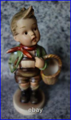 Hummel figurine Hum 51/0 Village Boy TMK 1 Crown Mark large size