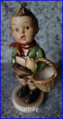 Hummel figurine Hum 51/0 Village Boy TMK 1 Crown Mark large size