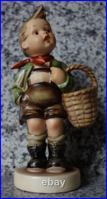 Hummel figurine Hum 51/0 Village Boy TMK 1 Crown Mark large size