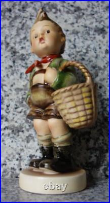 Hummel figurine Hum 51/0 Village Boy TMK 1 Crown Mark large size
