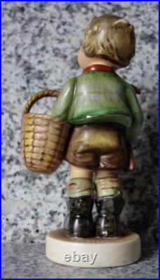 Hummel figurine Hum 51/0 Village Boy TMK 1 Crown Mark large size