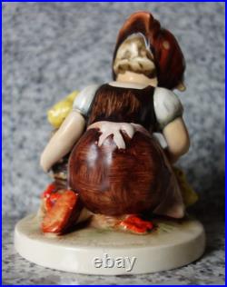 Hummel figurine Hum 57 Chick Girl TMK 1 Double Crown Mark largest version