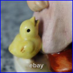 Hummel figurine Hum 57 Chick Girl TMK 1 Double Crown Mark largest version