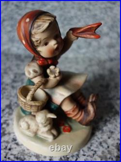 Hummel figurine Hum 65 Farewell TMK 1 Crown Mark painter Robert Lindner