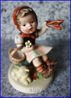 Hummel figurine Hum 65 Farewell TMK 1 Double Crown Mark old style
