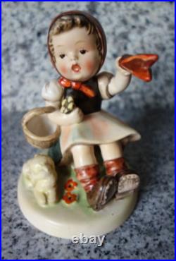 Hummel figurine Hum 65 Farewell TMK 1 Double Crown Mark old style