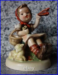 Hummel figurine Hum 65 Farewell TMK 1 Double Crown Mark old style