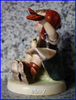 Hummel figurine Hum 65 Farewell TMK 1 Double Crown Mark old style