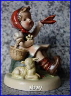 Hummel figurine Hum 65 Farewell TMK 1 Double Crown Mark old style