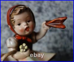 Hummel figurine Hum 65 Farewell TMK 1 Double Crown Mark old style