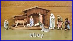 Hummel goebel 11 piece nativity set