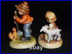 Hummels #2086 SPRING SOWING & #2085 LITTLE FARM HAND Limited Editions MINT