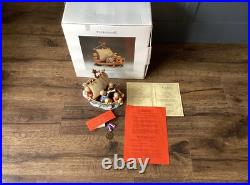 LARGE 1992 Goebel Hummel Figurine Land in Sight #190 Hum 530 WithMedal C. Columbus