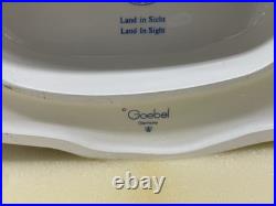 LARGE 1992 Goebel Hummel Figurine Land in Sight #190 Hum 530 WithMedal C. Columbus