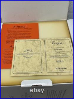 LARGE 1992 Goebel Hummel Figurine Land in Sight #190 Hum 530 WithMedal C. Columbus