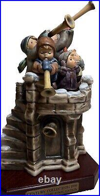 LARGE GOEBEL Hummel Figurine FANFARE # 1999. MINT with Orig Box & COA