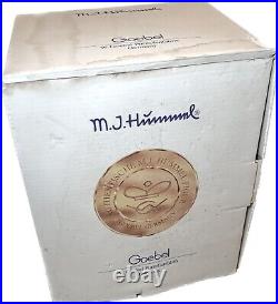 LARGE GOEBEL Hummel Figurine FANFARE # 1999. MINT with Orig Box & COA