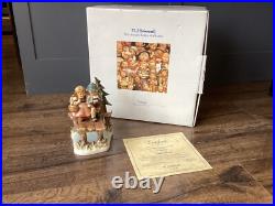LARGE Goebel Hummel On Our Way HUM #472 TMK 7 Century Collection 8 Figurine LARGE Goebel Hummel On Our Way HUM #472 TMK 7 Century Collection 8 Figurine