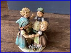 LARGE Goebel Hummel Ring Around The Rosie Figurine #348 7in W Germany