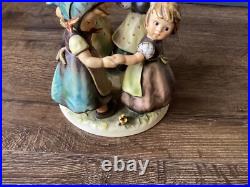 LARGE Goebel Hummel Ring Around The Rosie Figurine #348 7in W Germany