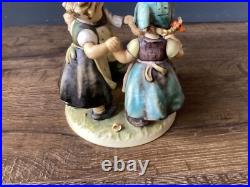 LARGE Goebel Hummel Ring Around The Rosie Figurine #348 7in W Germany