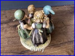 LARGE Goebel Hummel Ring Around The Rosie Figurine #348 7in W Germany