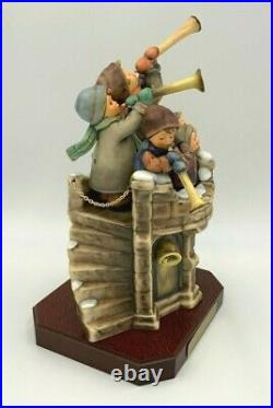 LARGE Hummel Figurine FANFARE 14TH IN THE CENTURY COLLECTION COA BOX EXCELLENT