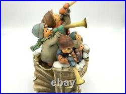 LARGE Hummel Figurine FANFARE 14TH IN THE CENTURY COLLECTION COA BOX EXCELLENT