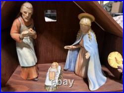 LOT 22 pieces Goebel Hummel 214 Nativity Set with House. Vintage. Christmas Scene