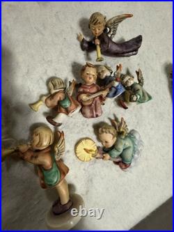 LOT 22 pieces Goebel Hummel 214 Nativity Set with House. Vintage. Christmas Scene