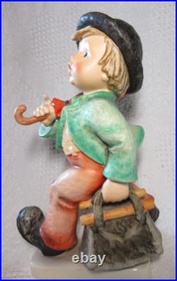 Large 10.5 Hummel Merry Wanderer, Marked 7/II, Goebel W. Germany 1972 Large 10.5 Hummel Merry Wanderer, Marked 7/II, Goebel W. Germany 1972