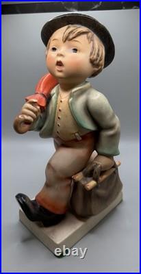 Large 10 Hummel Figurine Merry Wanderer Marked 7/2 Goebel Western Germany