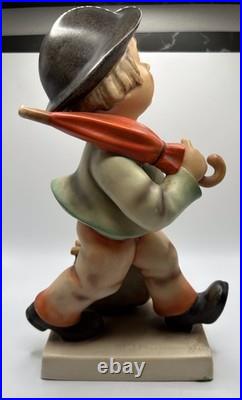 Large 10 Hummel Figurine Merry Wanderer Marked 7/2 Goebel Western Germany